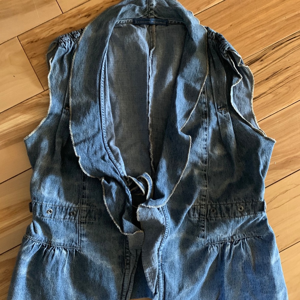 Denim vest